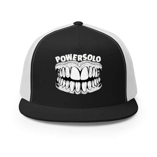 PowerSolo - Teeth Trucker Cap Accessories distroville.myshopify.com