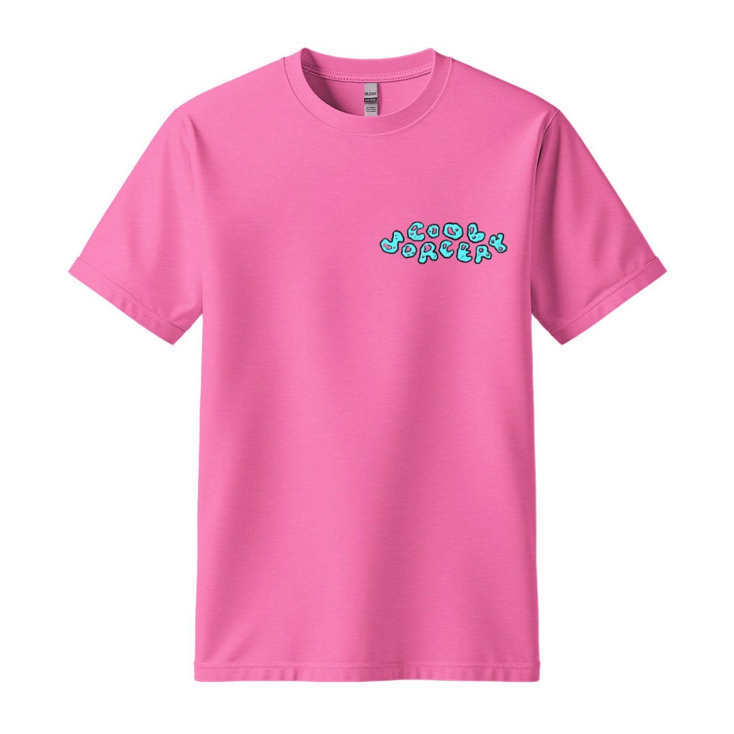 cool sorcery pink t-shirt magic frog