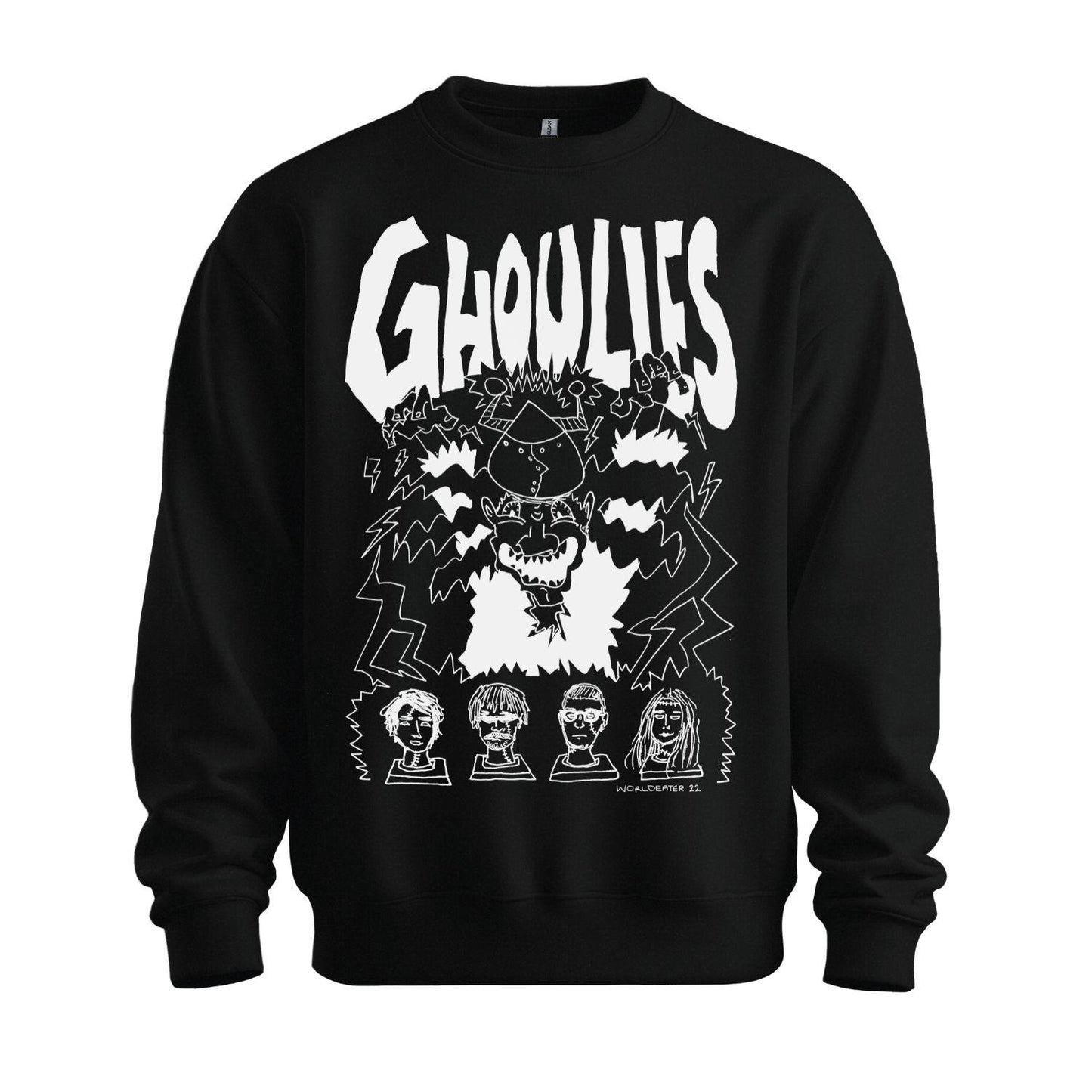 ghoulies sweatshirt black halloween