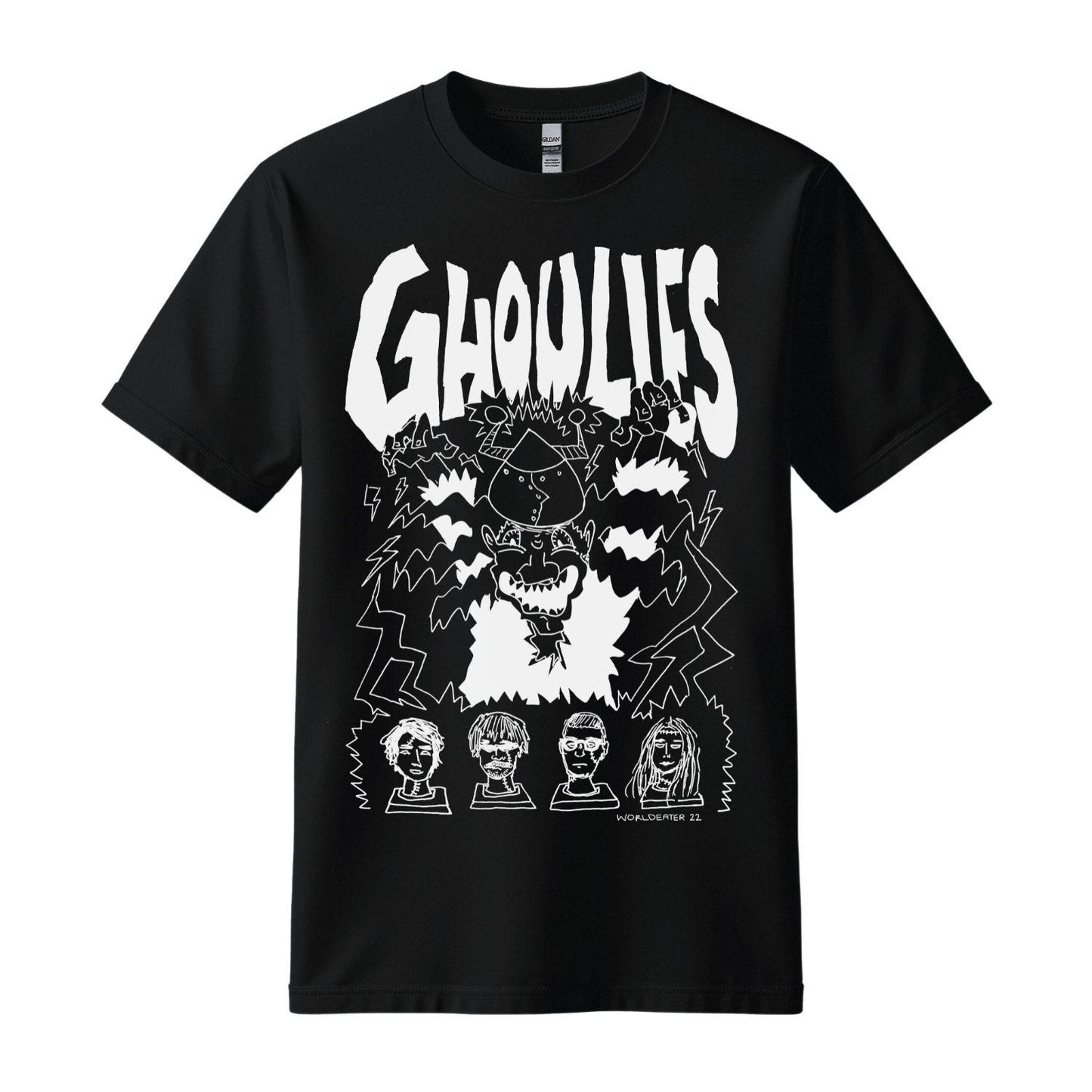 ghoulies t-shirt black halloween
