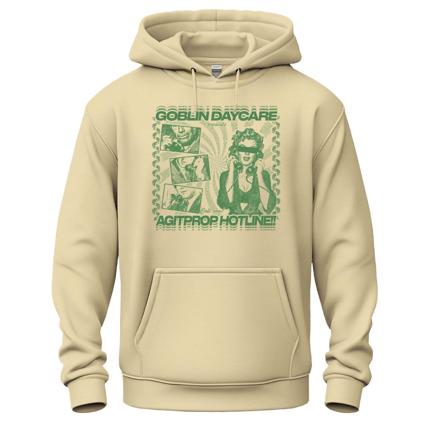 goblin daycare hoodie beige