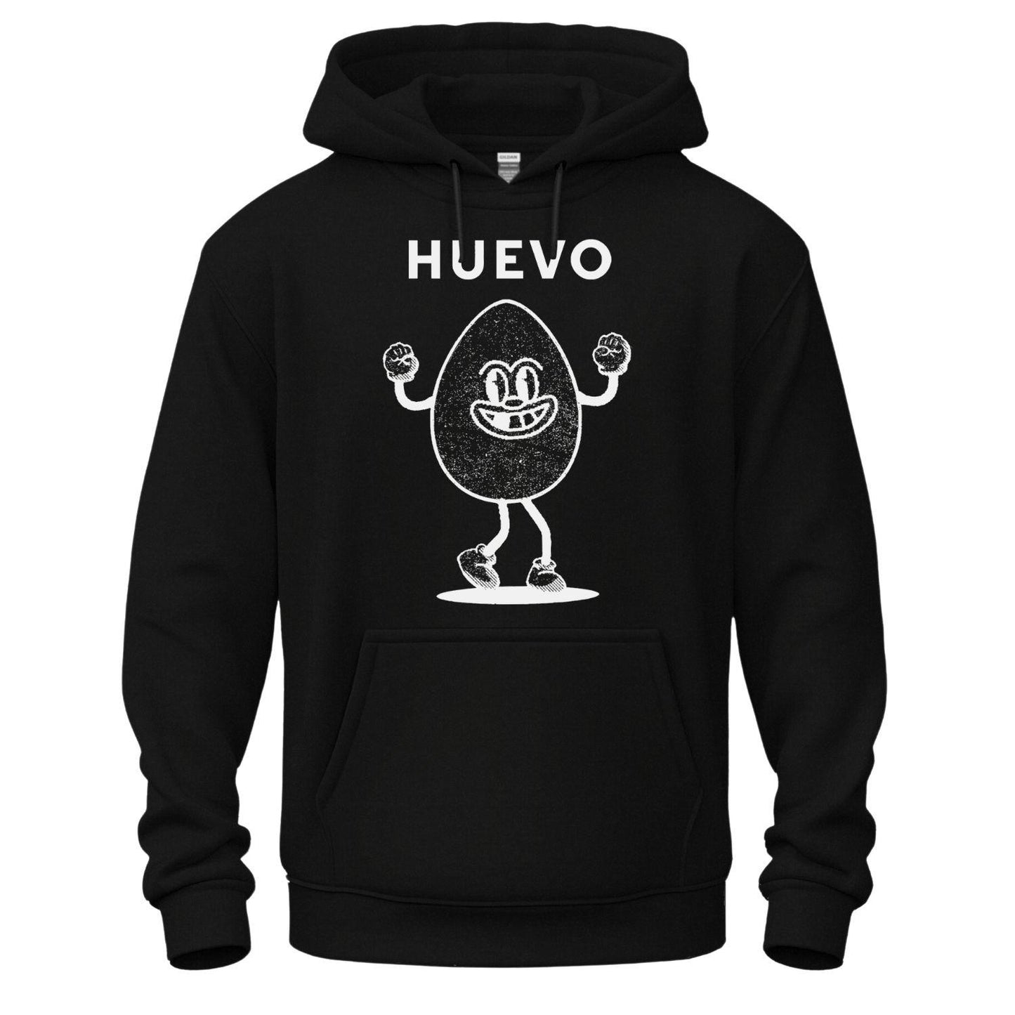 huevo hoodie black