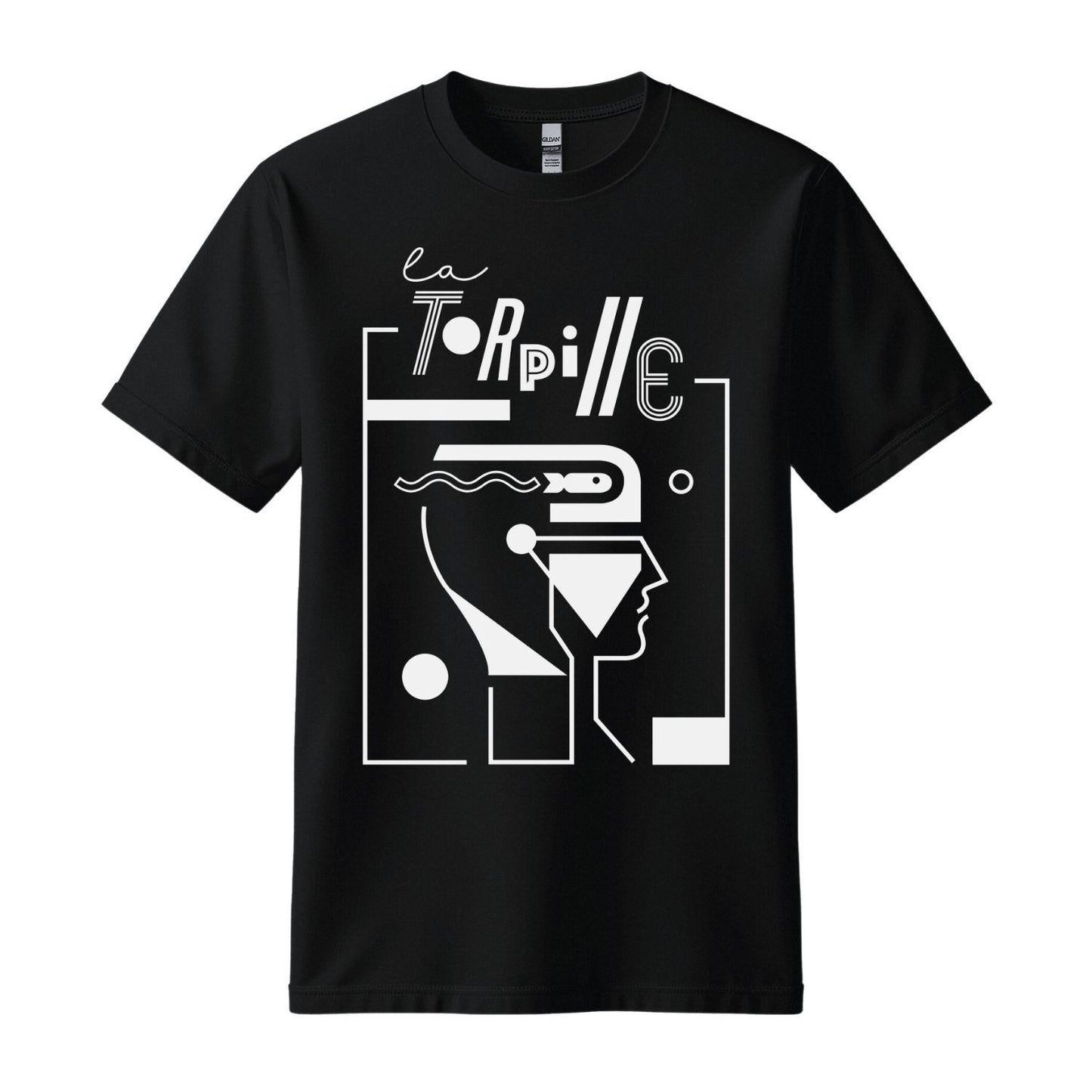 la torpille black t-shirt bar lyon france