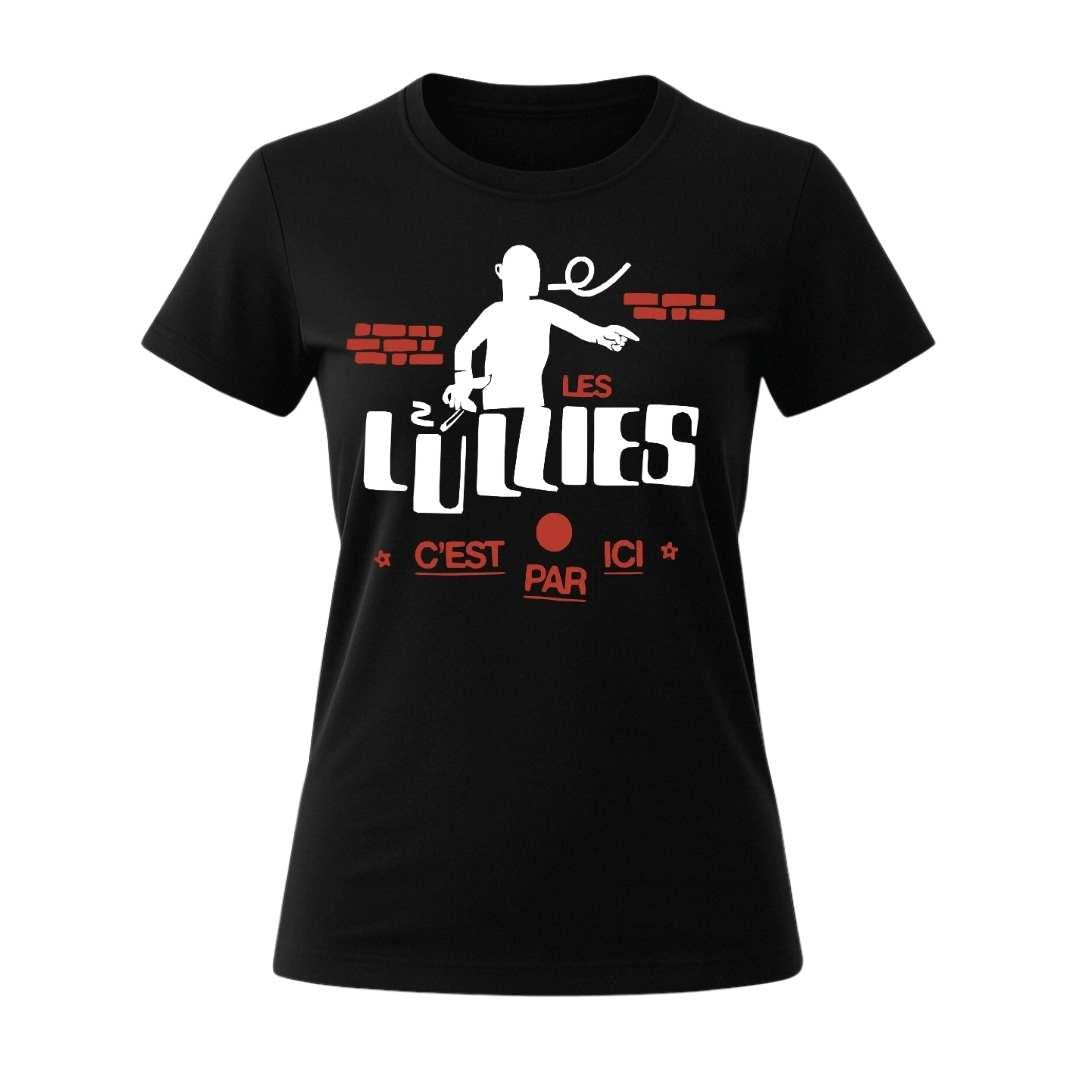 Les Lullies women's t-shirt noir c'est par ici