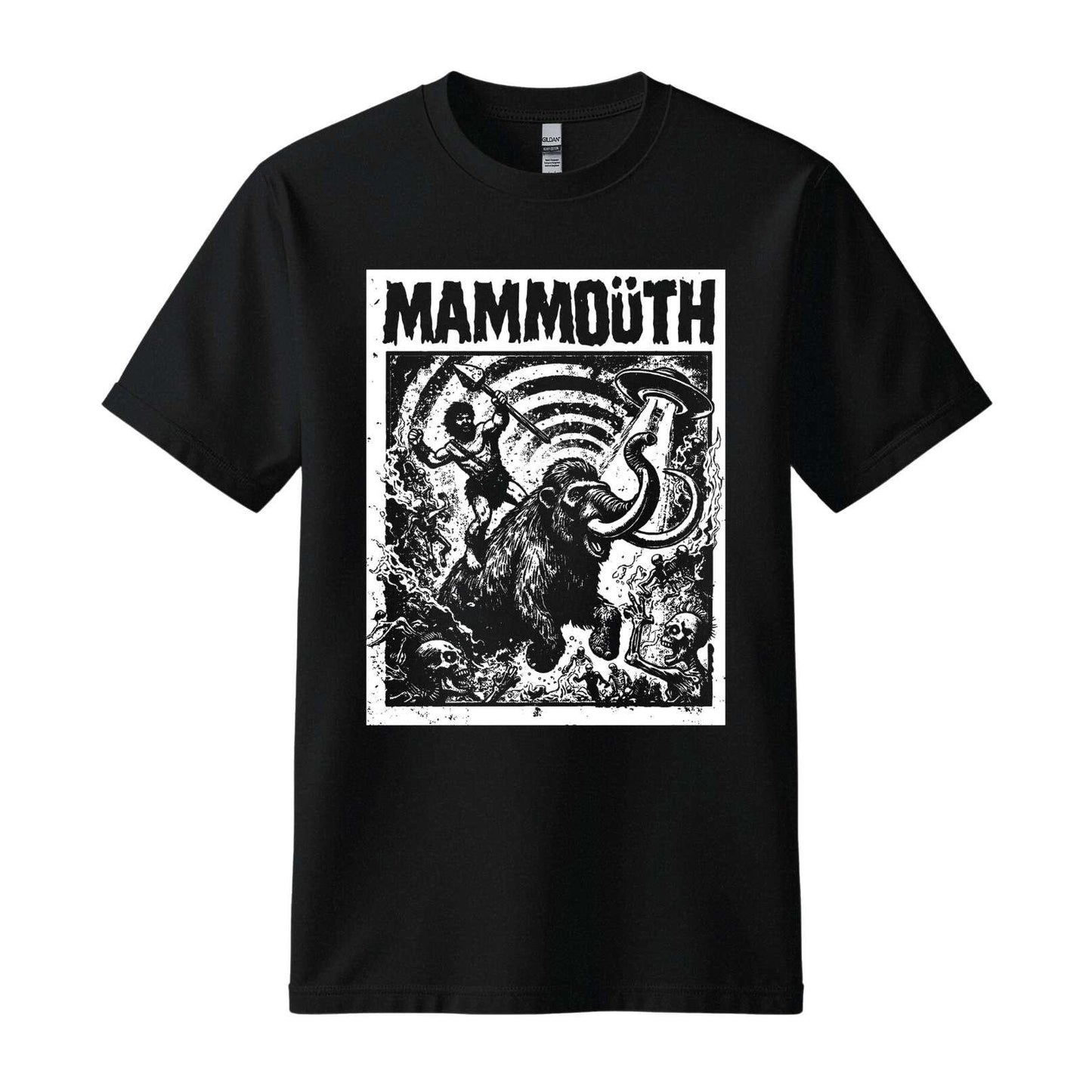mammoüth black t-shirt