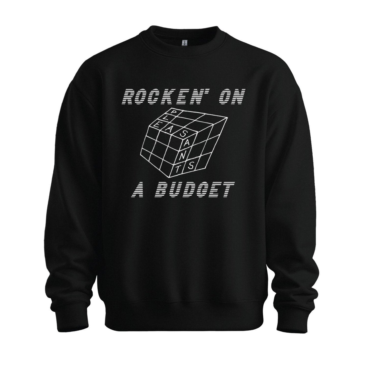 pleasants black sweatshirt rocken on a budget