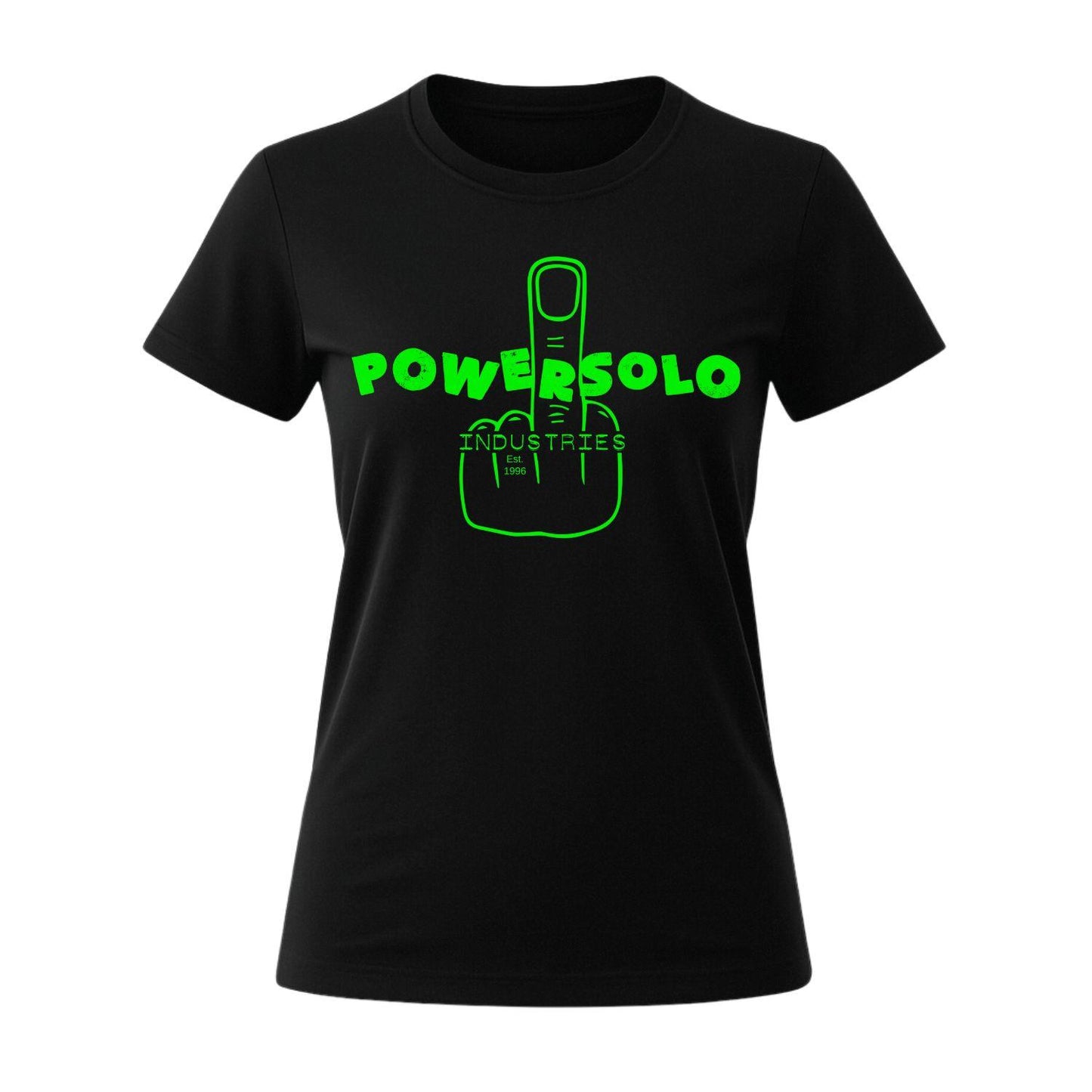 powersolo black t-shirt