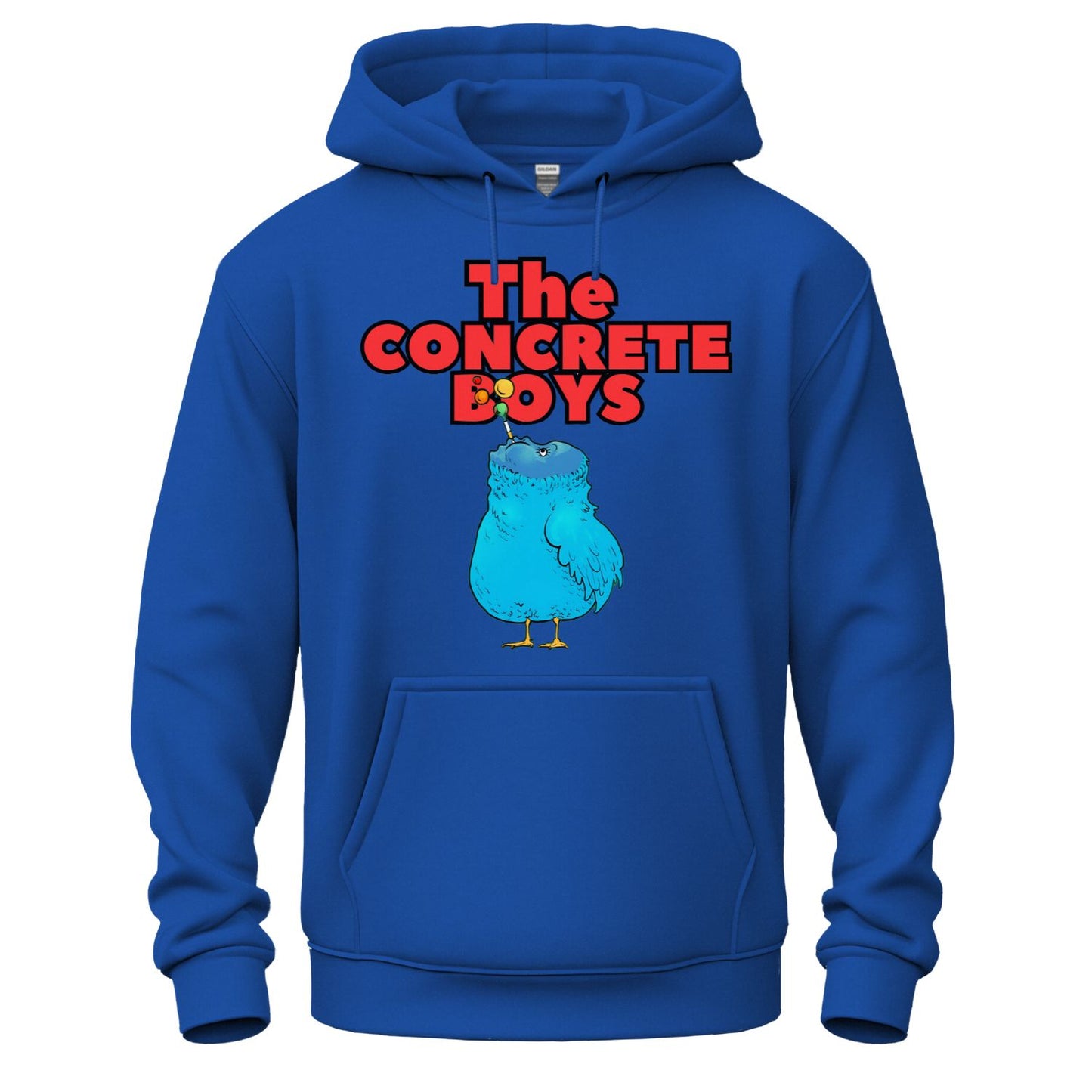 the concrete boys blue bird hoodie blue