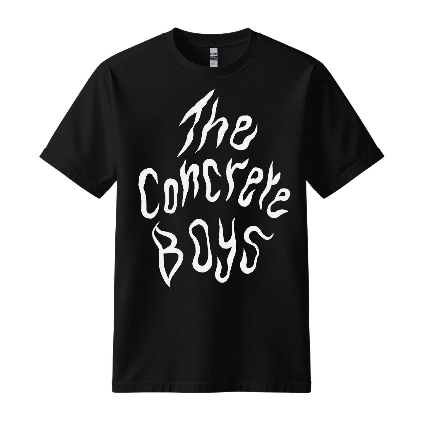 the concrete boys t-shirt black logo