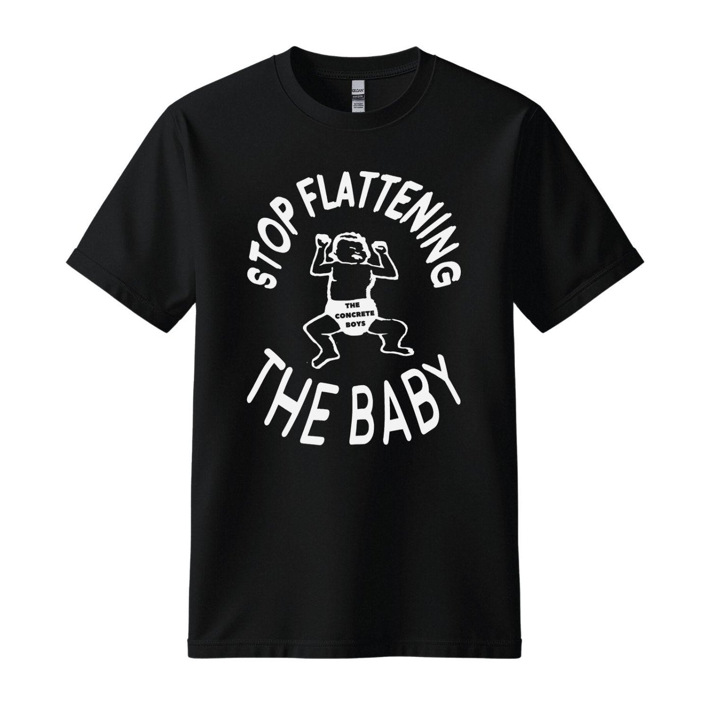 the concrete boys t-shirt baby black