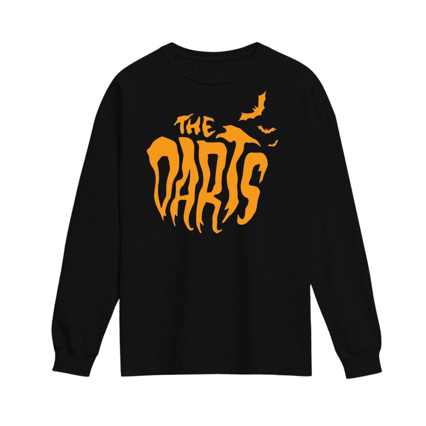 the darts long sleeve shirt orange bat
