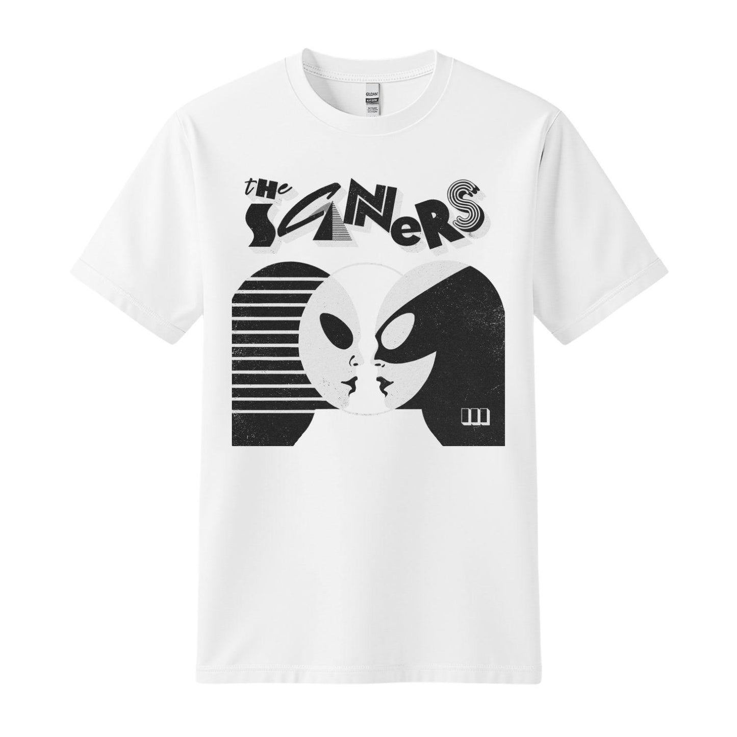 the scaners alien t-shirt white