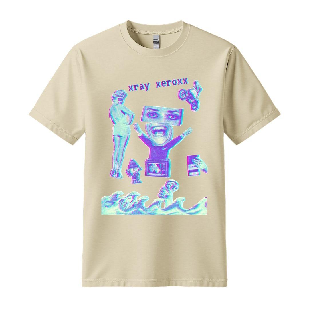 xray xeroxx sand t-shirt