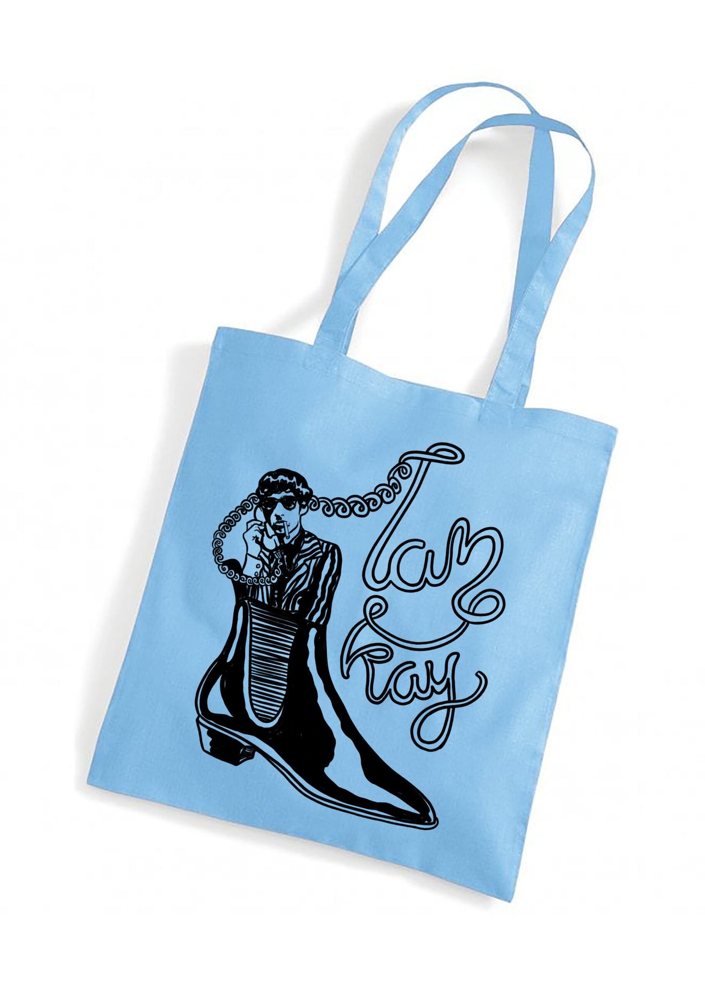 Ian Kay Blue Tote Bag