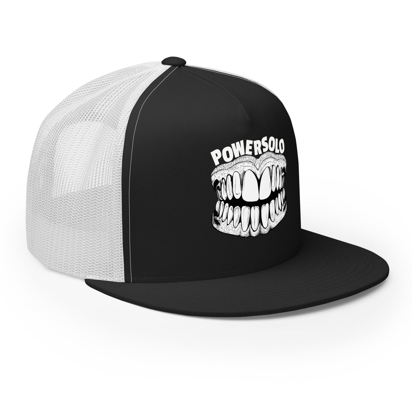 PowerSolo - Teeth Trucker Cap Accessories distroville.myshopify.com
