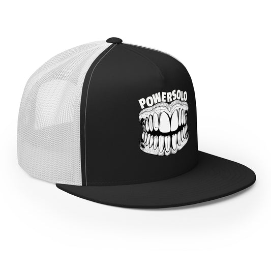 PowerSolo - Teeth Trucker Cap Accessories distroville.myshopify.com