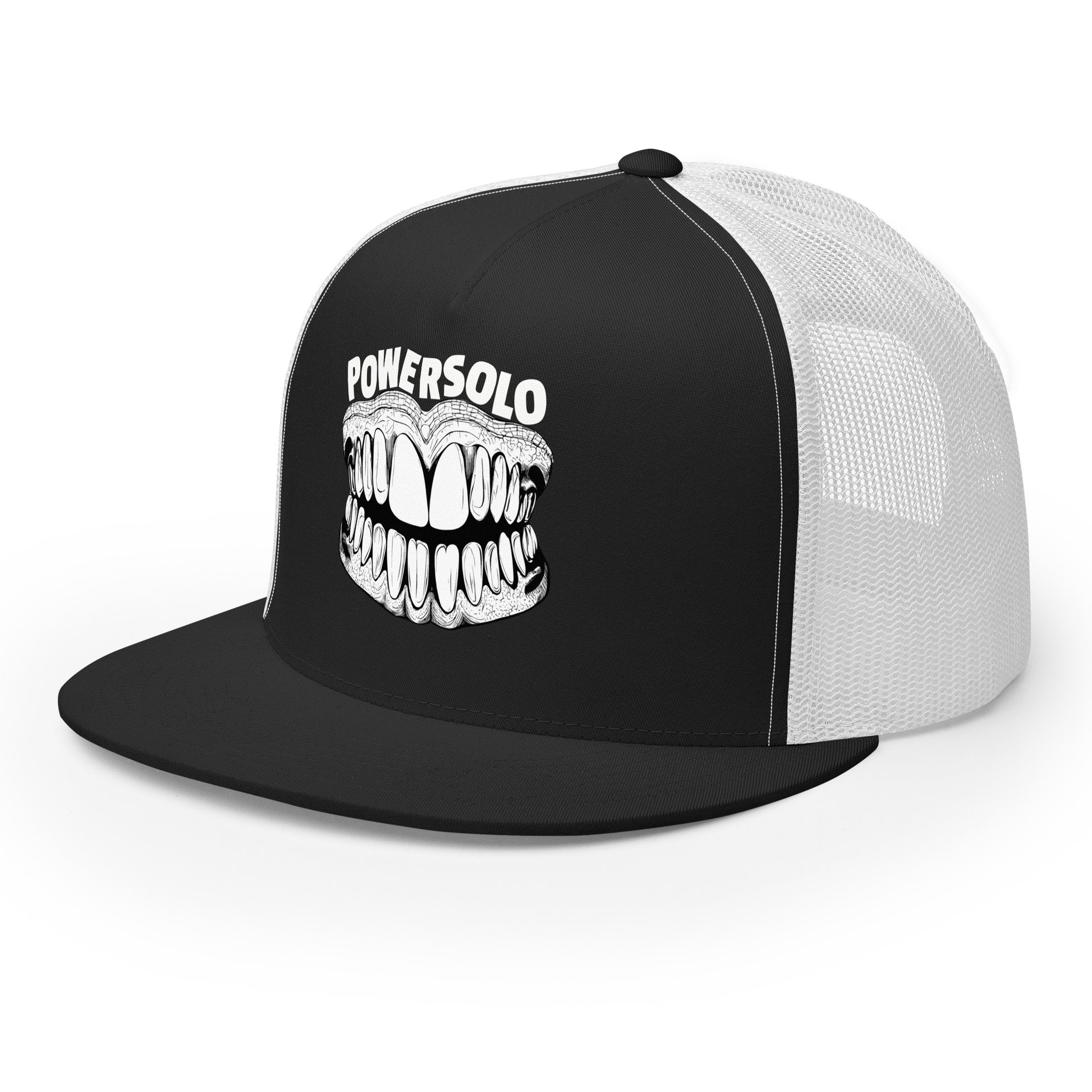 PowerSolo - Teeth Trucker Cap Accessories distroville.myshopify.com