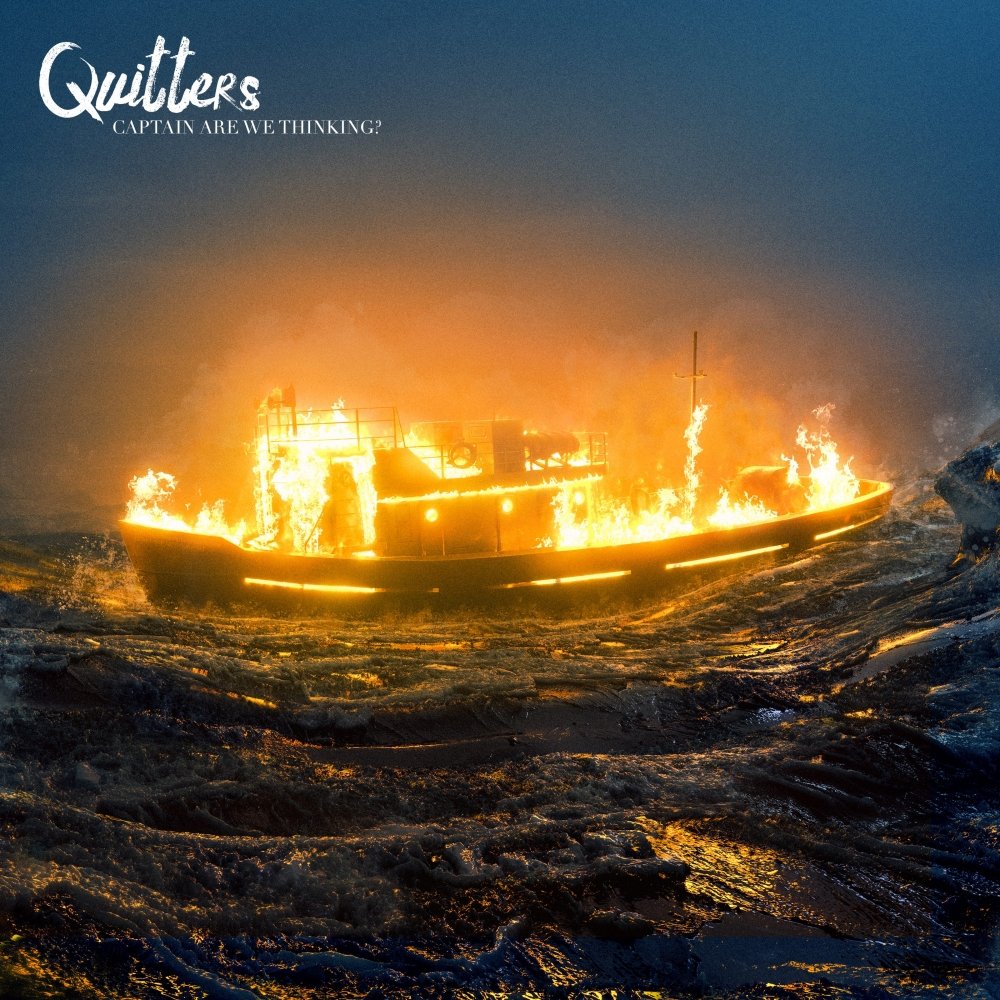 Quitters - Captain Are We Thinking ? LP Vinyl distroville.myshopify.com