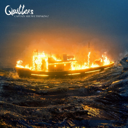 Quitters - Captain Are We Thinking ? LP Vinyl distroville.myshopify.com