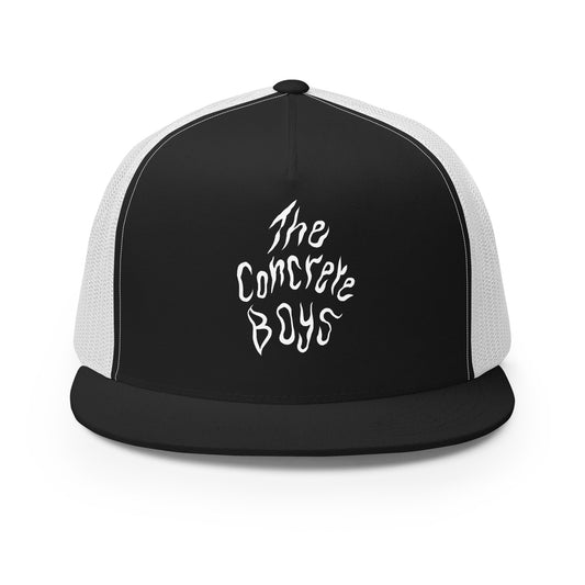 The Concrete Boys - Black Trucker Cap Accessories distroville.myshopify.com