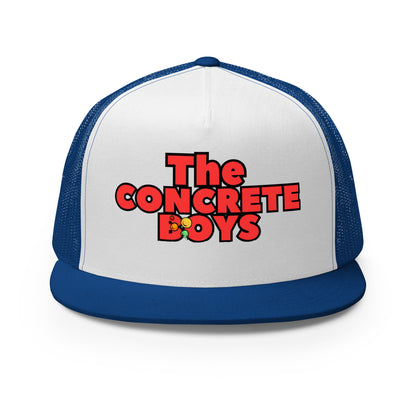 The Concrete Boys - Blue Trucker Cap Accessories distroville.myshopify.com