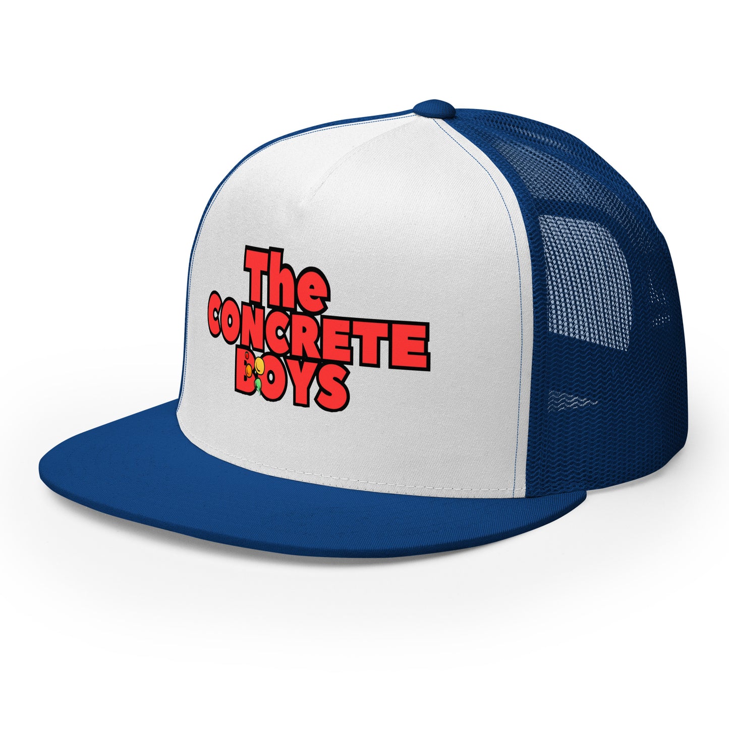 The Concrete Boys - Blue Trucker Cap Accessories distroville.myshopify.com