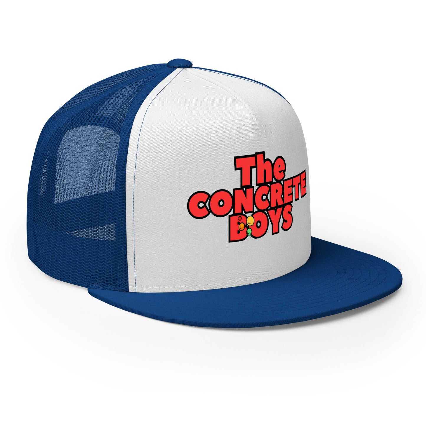 The Concrete Boys - Blue Trucker Cap Accessories distroville.myshopify.com