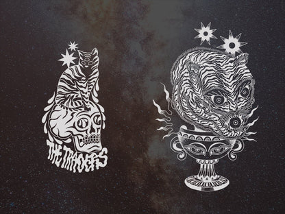 The Traders - Cat and Tiger T-Shirt T-Shirt distroville.myshopify.com