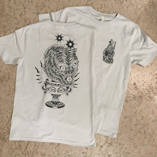 The Traders - Cat and Tiger T-Shirt T-Shirt distroville.myshopify.com