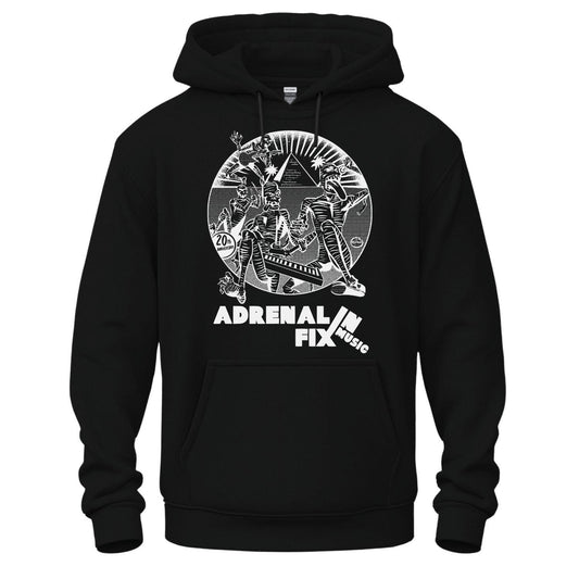 adrenalin fix music hoodie black