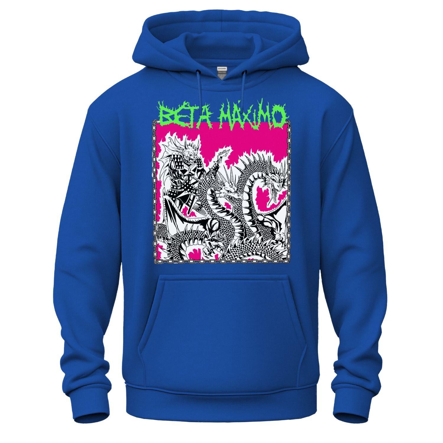 beta maximo hoodie dragones blue