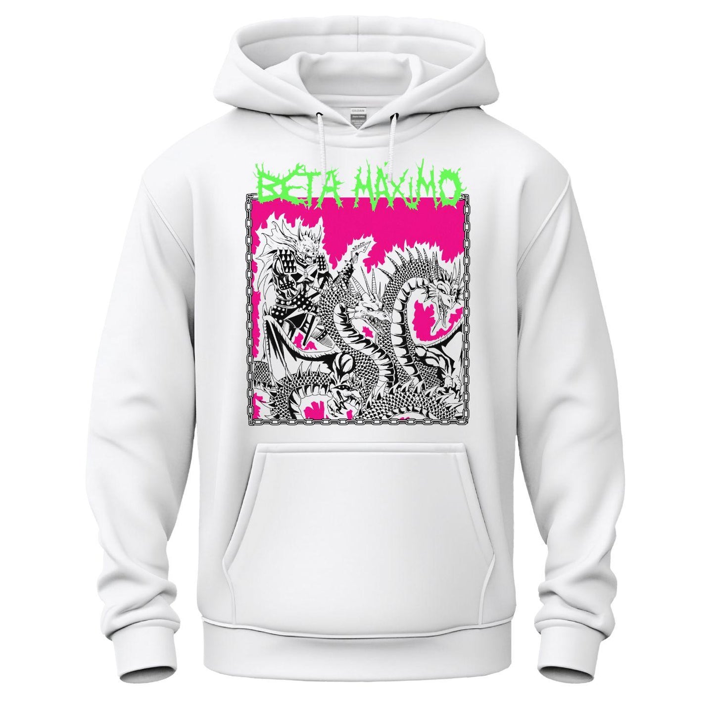 beta maximo hoodie white