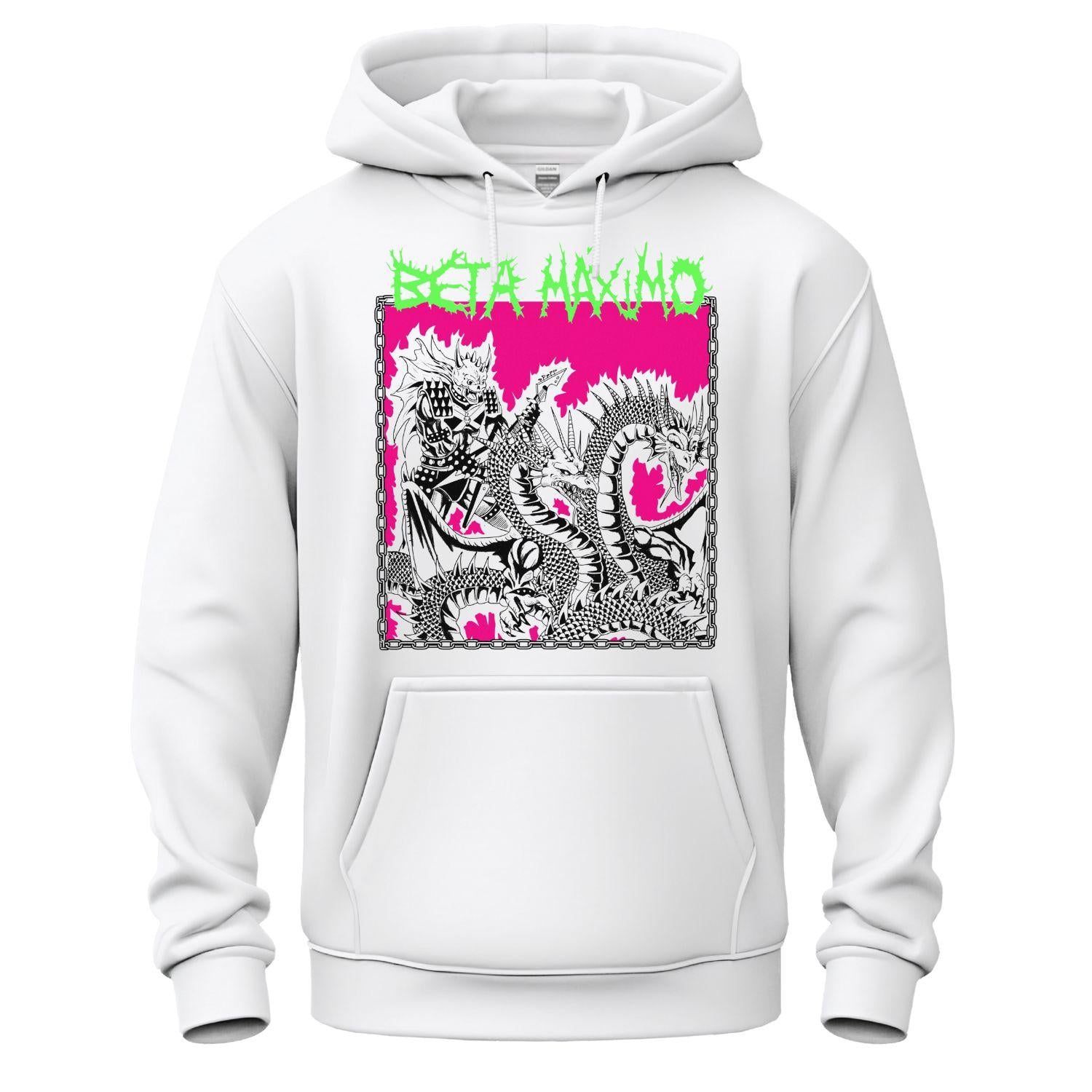 beta maximo hoodie white
