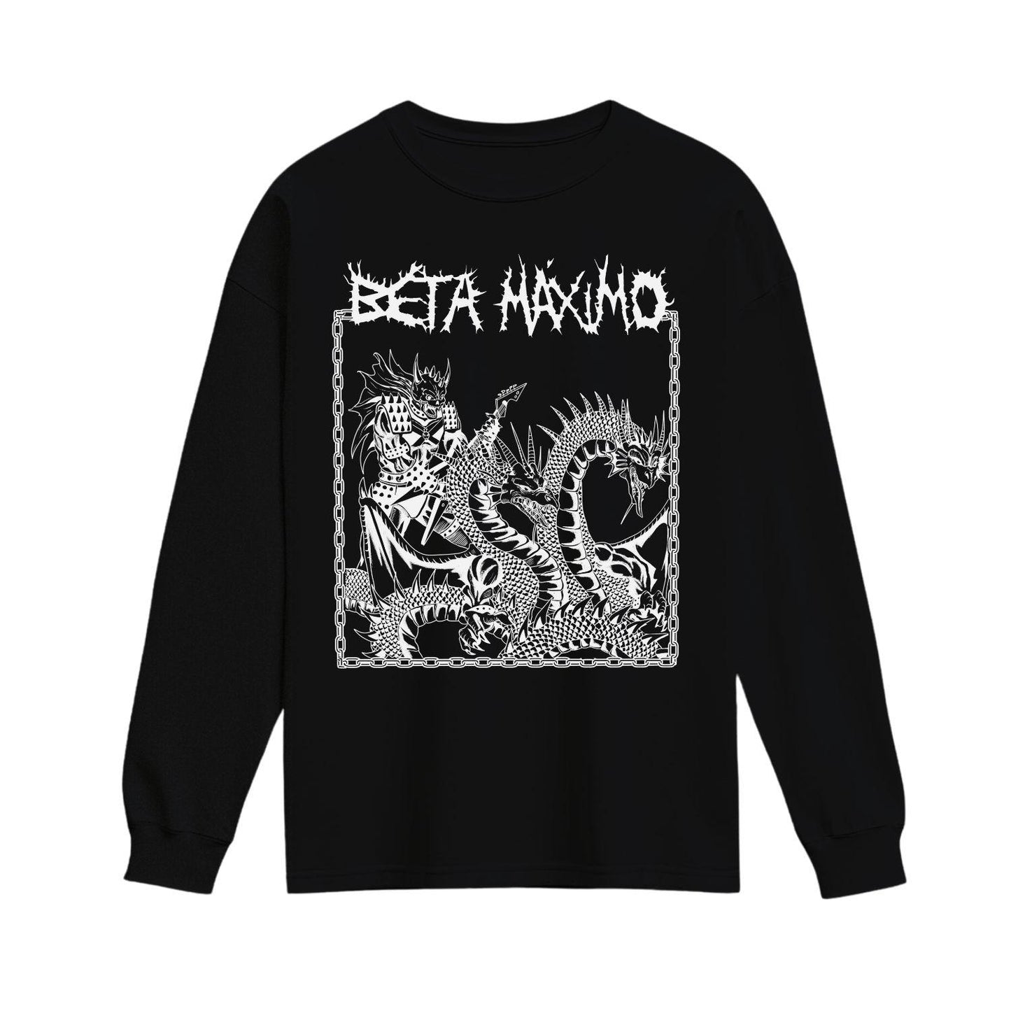 Beta Maximo Long Sleeve T-Shirt Dragones Black