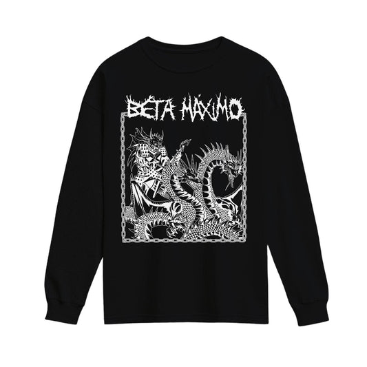 Beta Maximo Long Sleeve T-Shirt Dragones Black