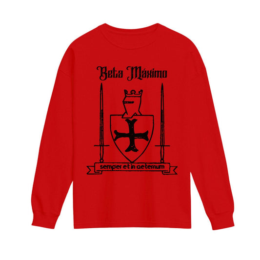 beta maximo long sleeve shirt red