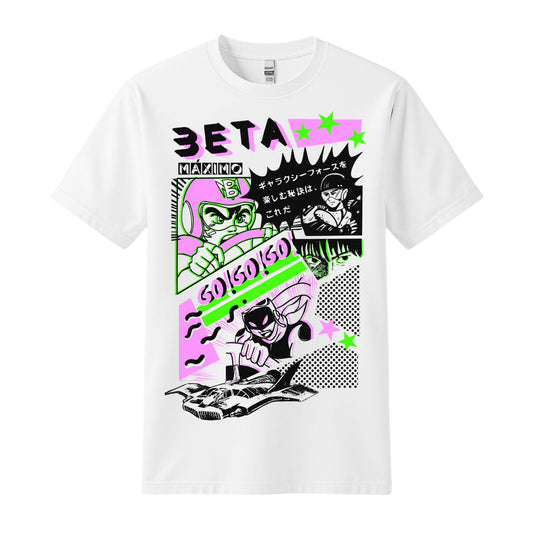 beta maximo white t-shirt japan style 
