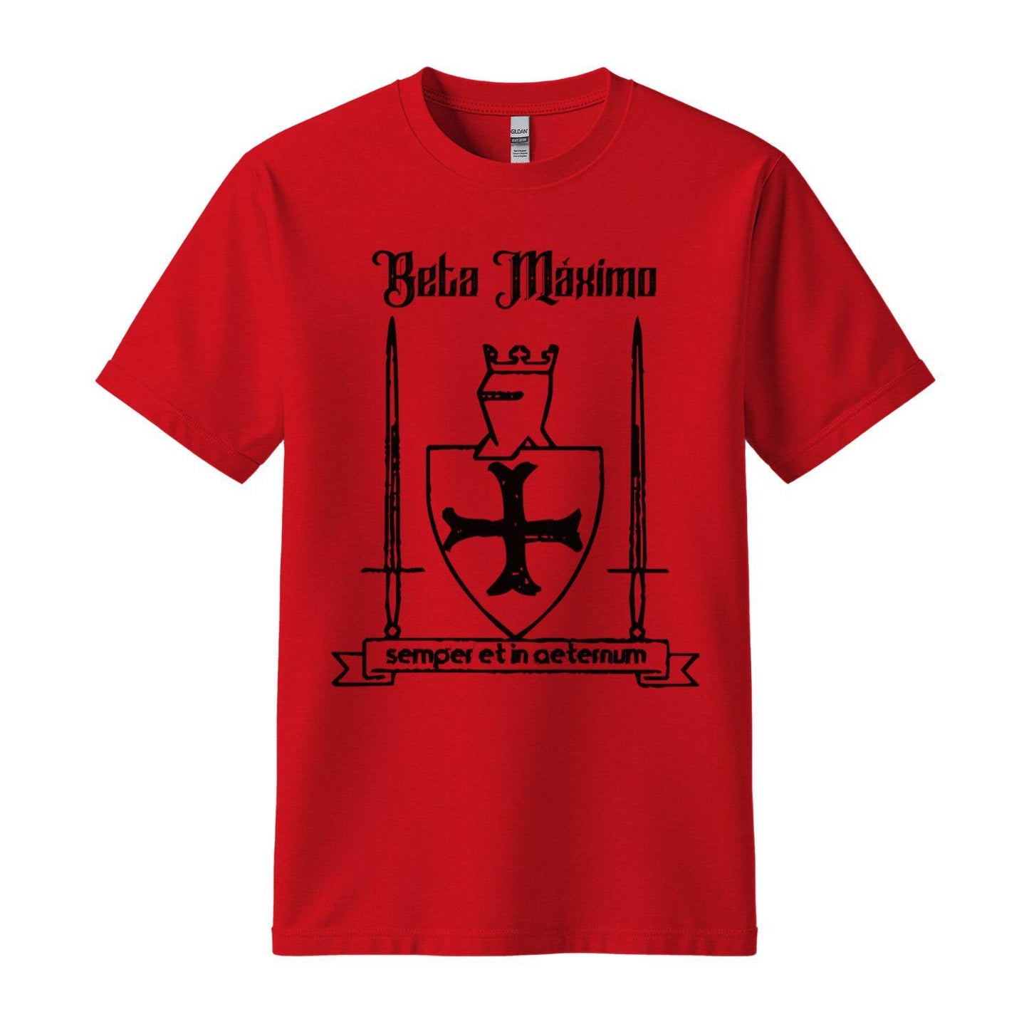 beta maximo red t-shirt