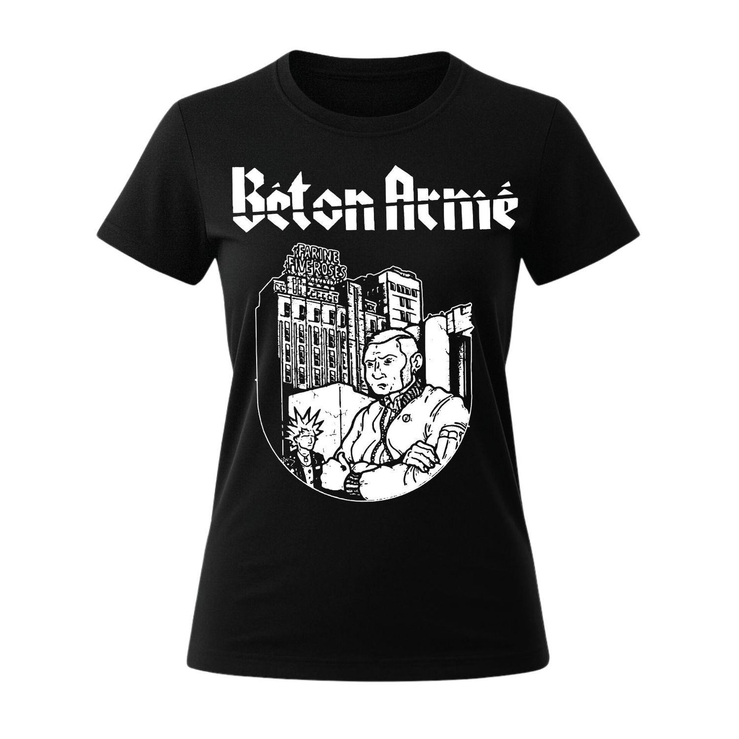 Béton Armé classic women black t-shirt official merch