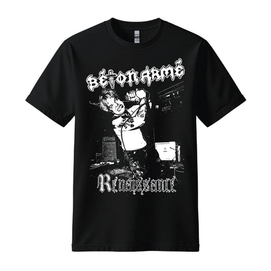 Béton Armé renaissance black t-shirt
