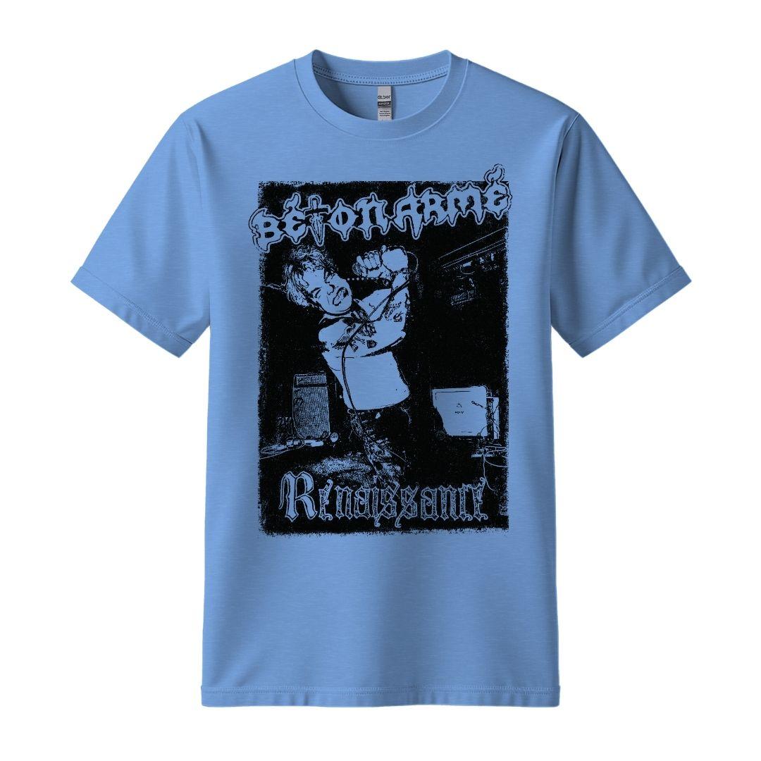 béton armé renaissance blue t-shirt