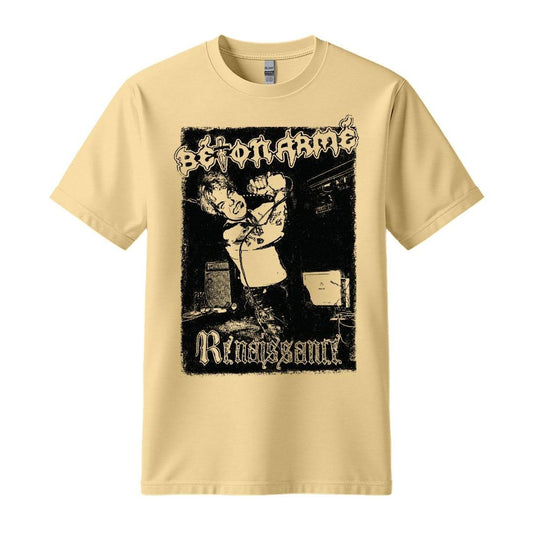 Béton Armé renaissance t-shirt light yellow