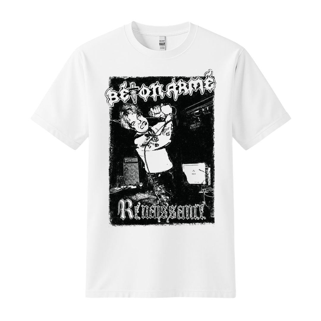 béton armé renaissance white t-shirt