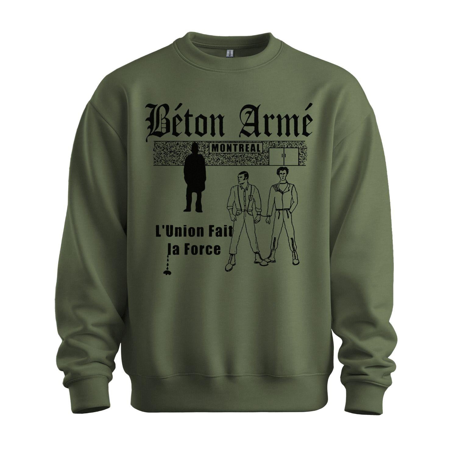 Beton Arme sweatshirt military union