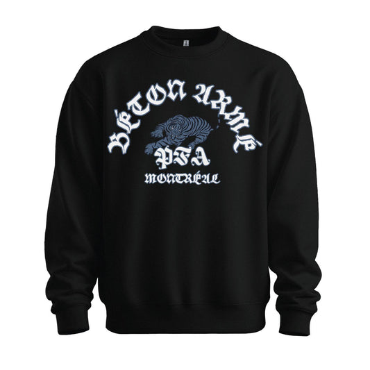 Beton Arme black sweatshirt tiger