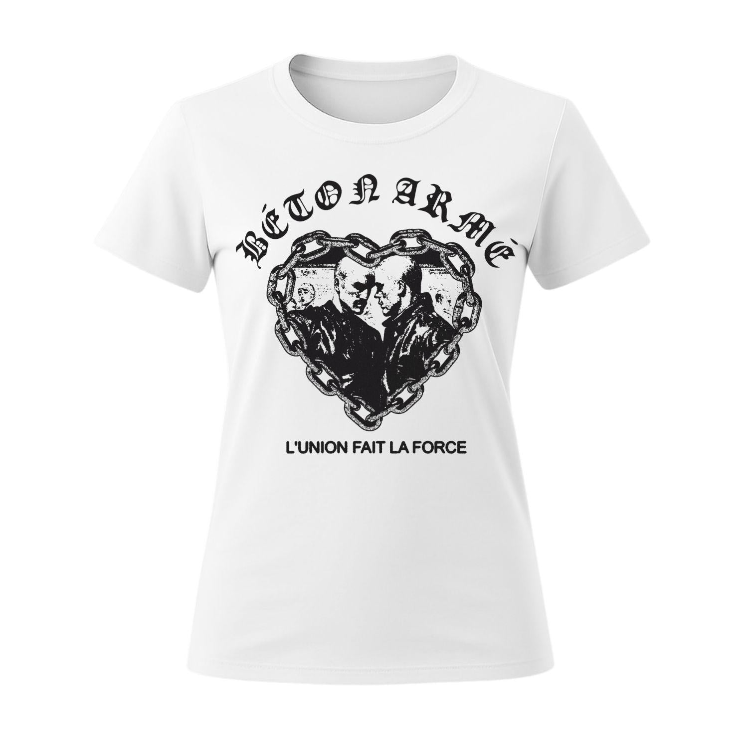 Beton Arme T-Shirt white union women