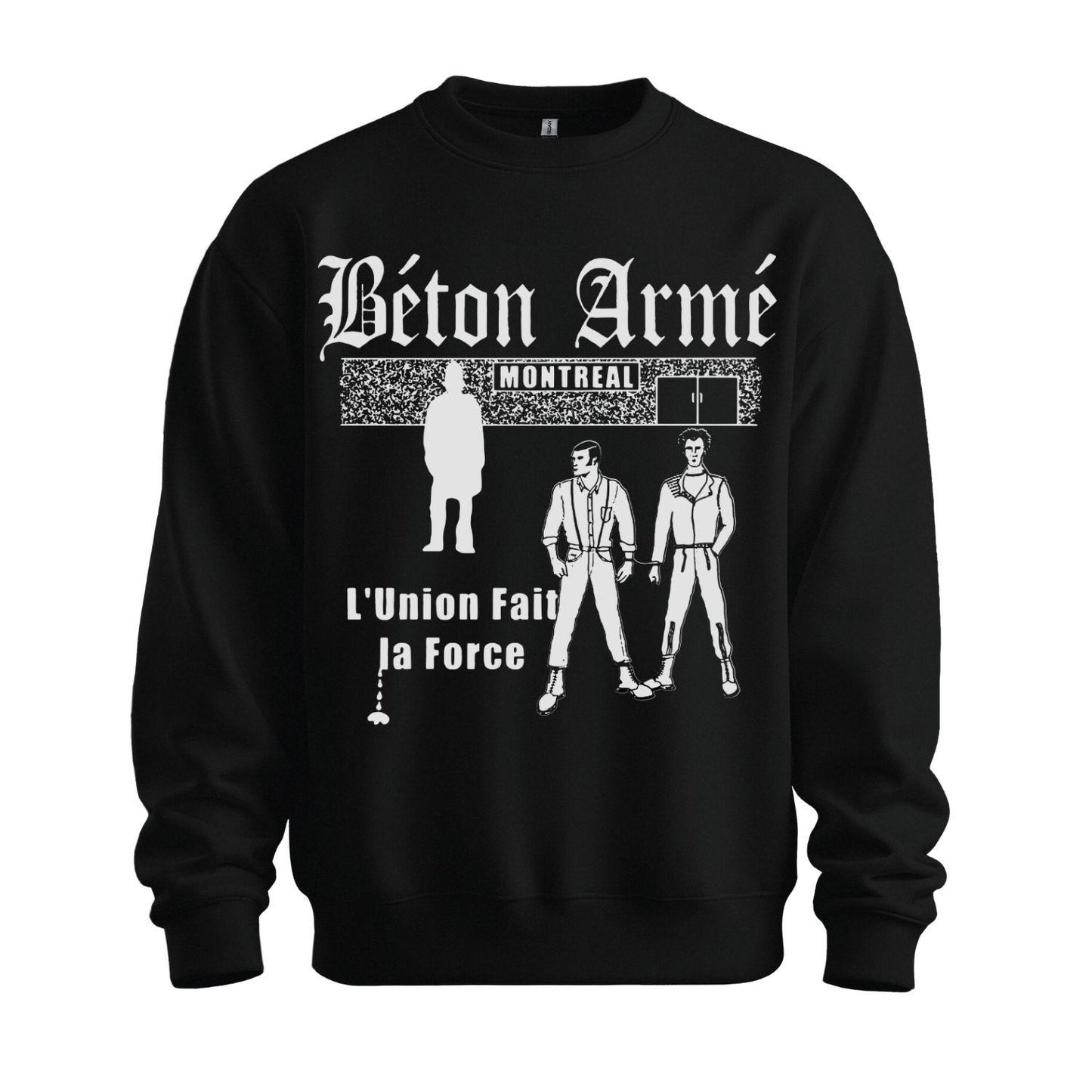Béton Armé band Montréal Union Sweatshirt official merch store
