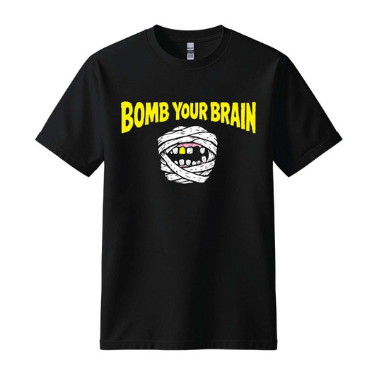 bomb your brain t-shirt
