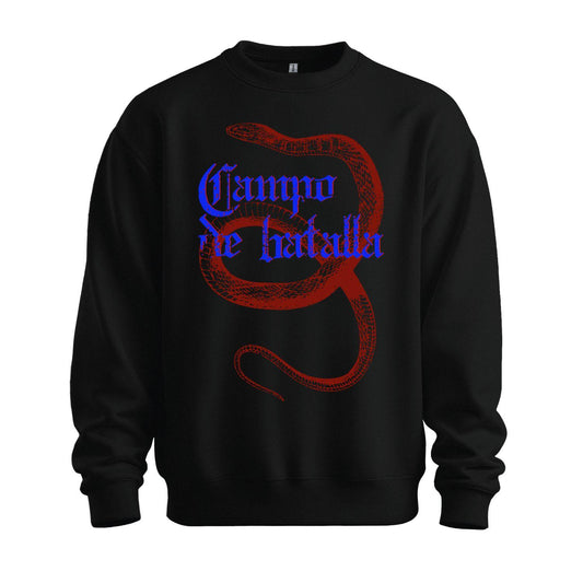 campo de batalla sweatshirt black