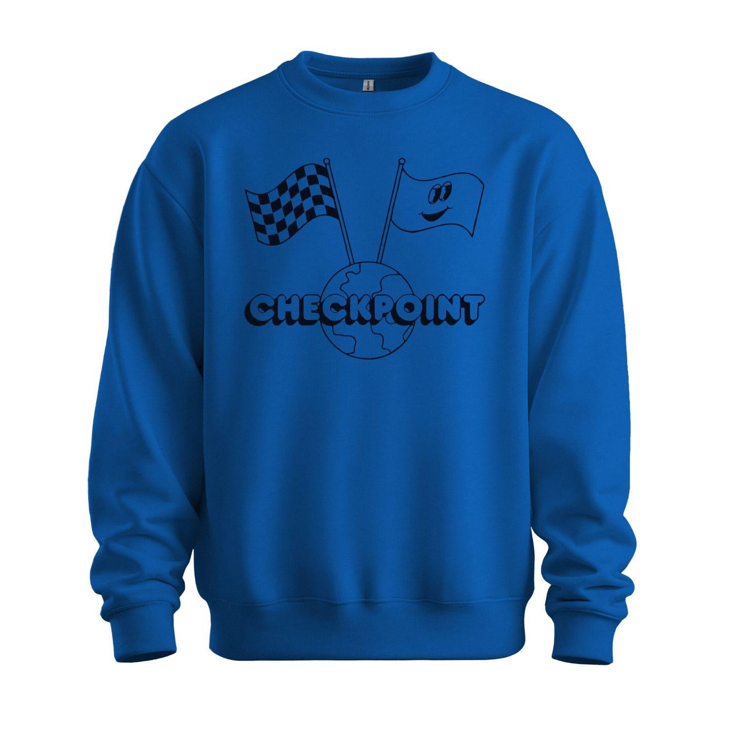 checkpoint sweatshirt blue